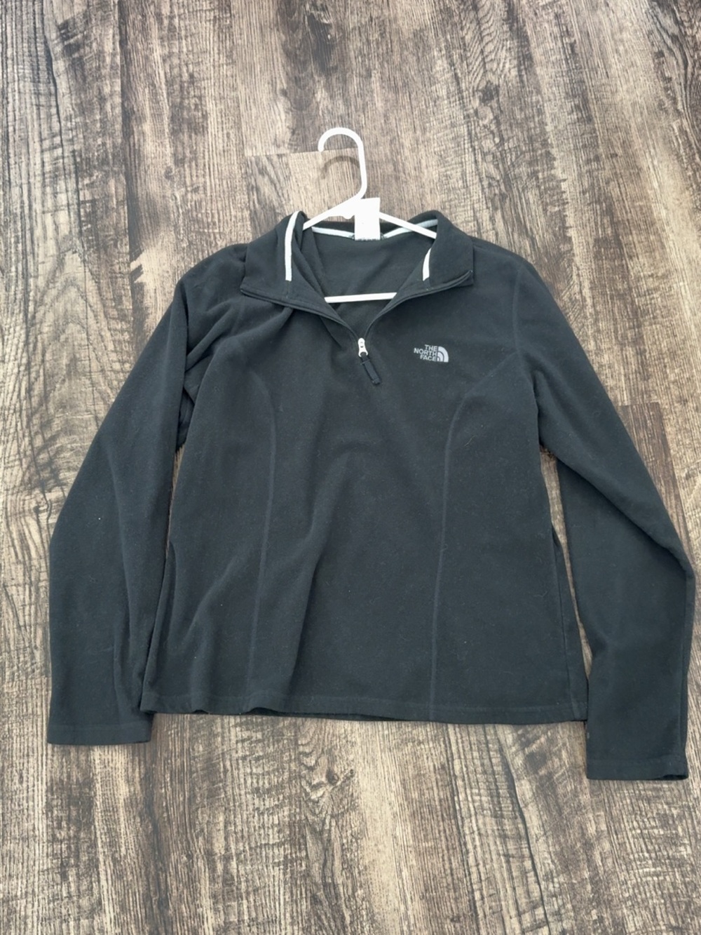 The North Face Black Half-Zip Fleece Top